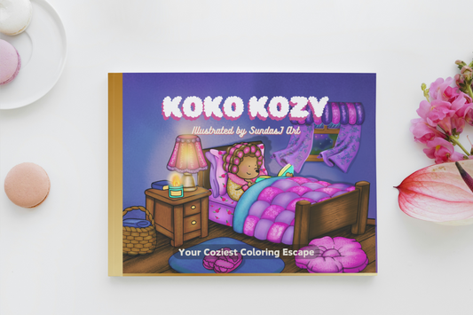 Koko Kozy Coloring Book - Ebook/Complete Printable Book